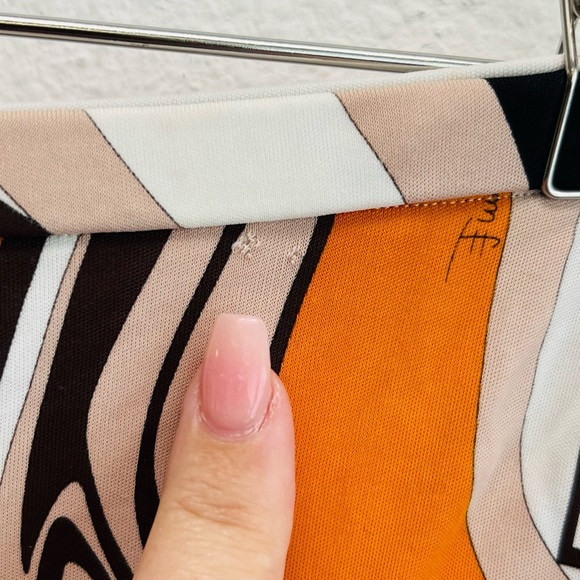 Emilio Pucci Graphic Knit Skirt - Picture 8 of 13